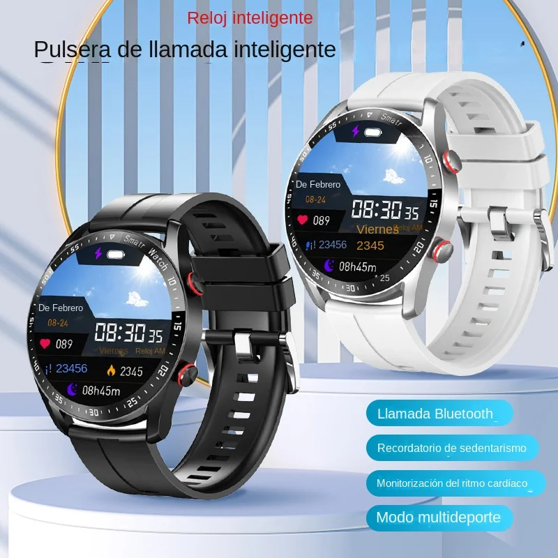 

A5 Smart Watch Bluetooth Call Ecg Ppg Full Touch Screen Weather Call Information Reminder Multi Voice Sports Mode Smart Bracelet