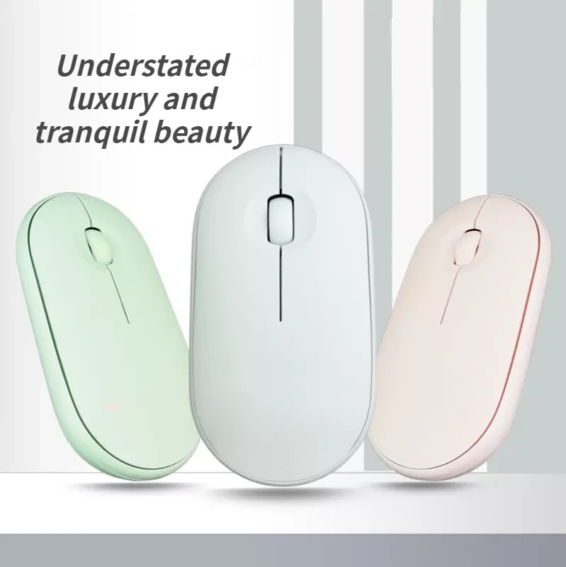 

Wireless Mouse Bluetooth Computer Mouse Dual-mode Mouse Game Silent Rechargeable Mouse with USB Mouse Suitable for PC Laptop