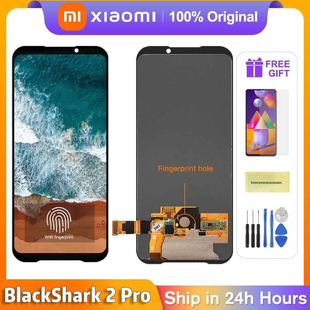 

6.39'' Original Lcd For Xiaomi Black Shark 2 BlackShark2 SKW-H0 SKW-A0 LCD Display Touch Screen Panel For BlackShark 2 Pro LCD