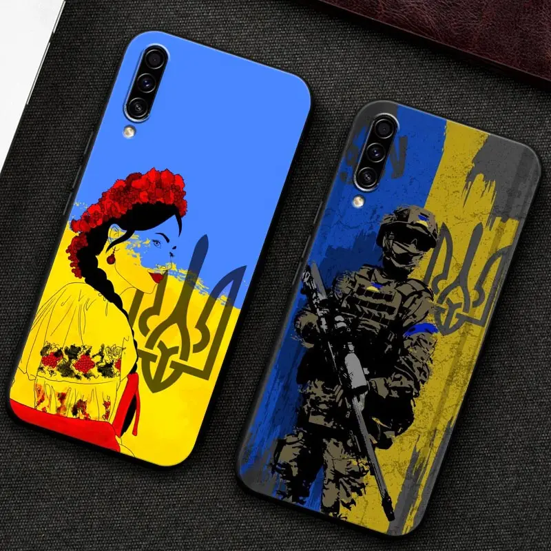 

Soft Case For Samsung Galaxy A30 A30S A50 A50S A10S A70 A20S A10 A40 A7 A9 2018 Silicone Back Cover Ukraine Girl Ukraine Flag