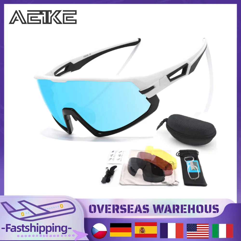 

Cycling Glasses UV Protection Polarized Cycling Sunglasses Sports Polarized Men's Sunglasses MTB Racing Bike Glasses Eyewea