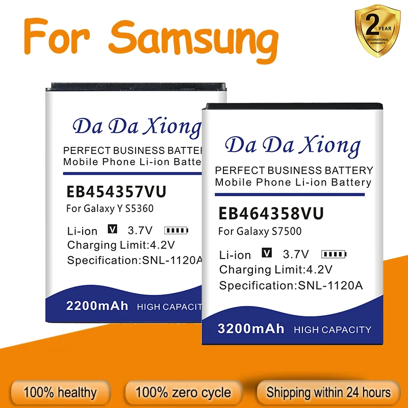 Аккумулятор для Samsung Galaxy Trend Grand Max A01 A3 Core Xcover Xcover6 S7500 S7330 Y S5360 B5510 S 2 J3 J2 PrimeACE 3 ACE4 Pro