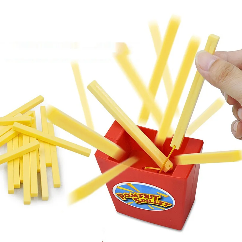 

1-2 Players Attractive Funny Bounce French Fries Game Parent-child Interaction Board Game Educational Toys For Kids