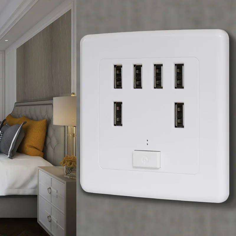 

CXFG USB-панель 2/4/6 портов 220В