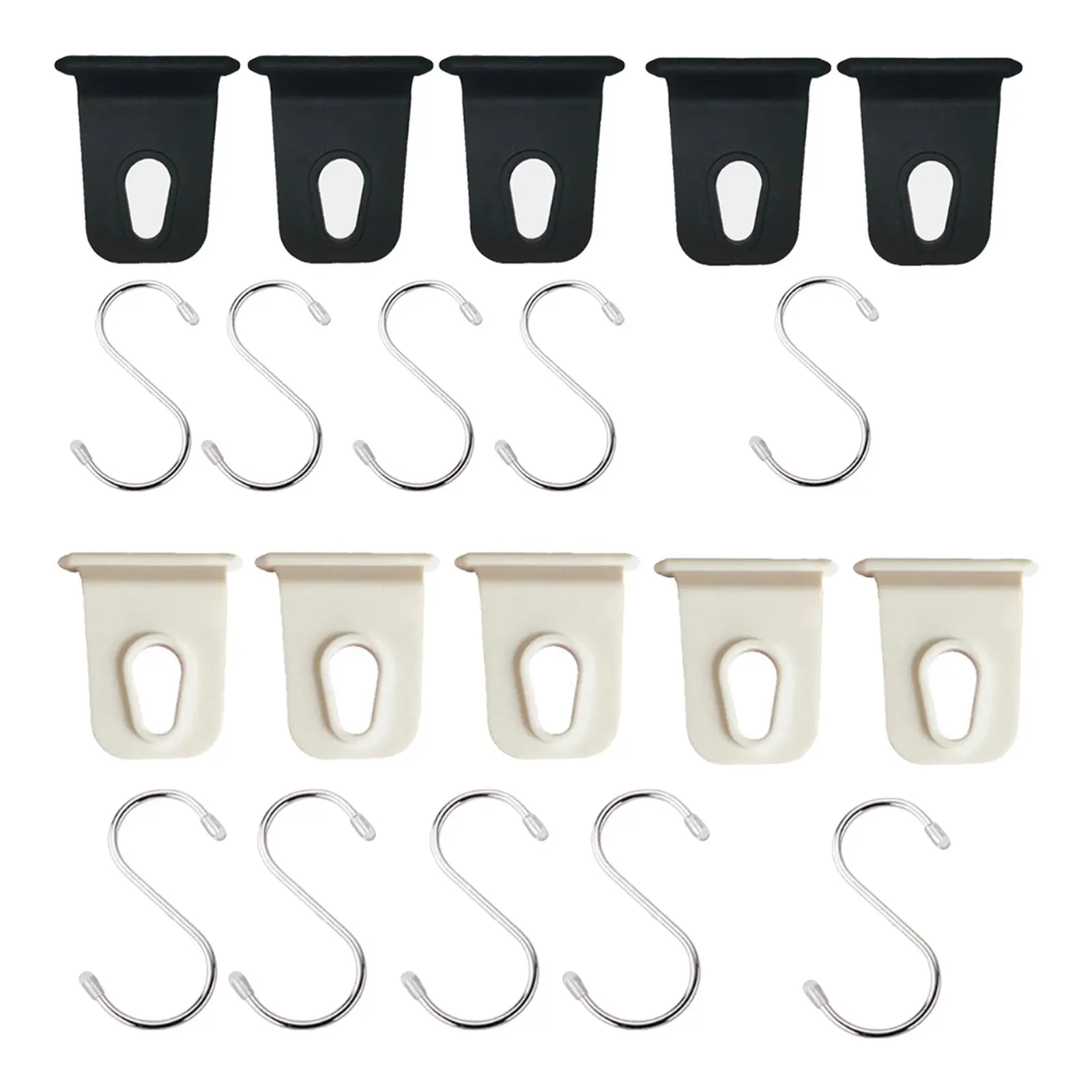 

5 Pieces RV Awning Hook Outdoor Clothes Hanger RV Accessories Space Saving