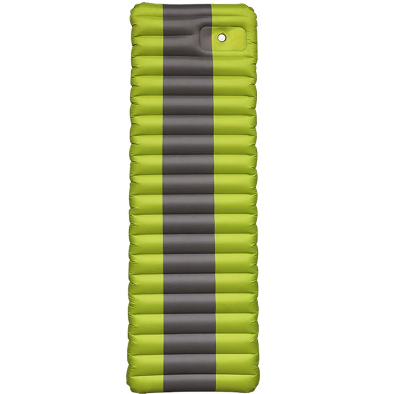 

High Quality New Arrival Single Person Use 190*58*12CM 1.2kg Ultralight Built-in Foot Air Pump Camping Tent Inflatable Mat