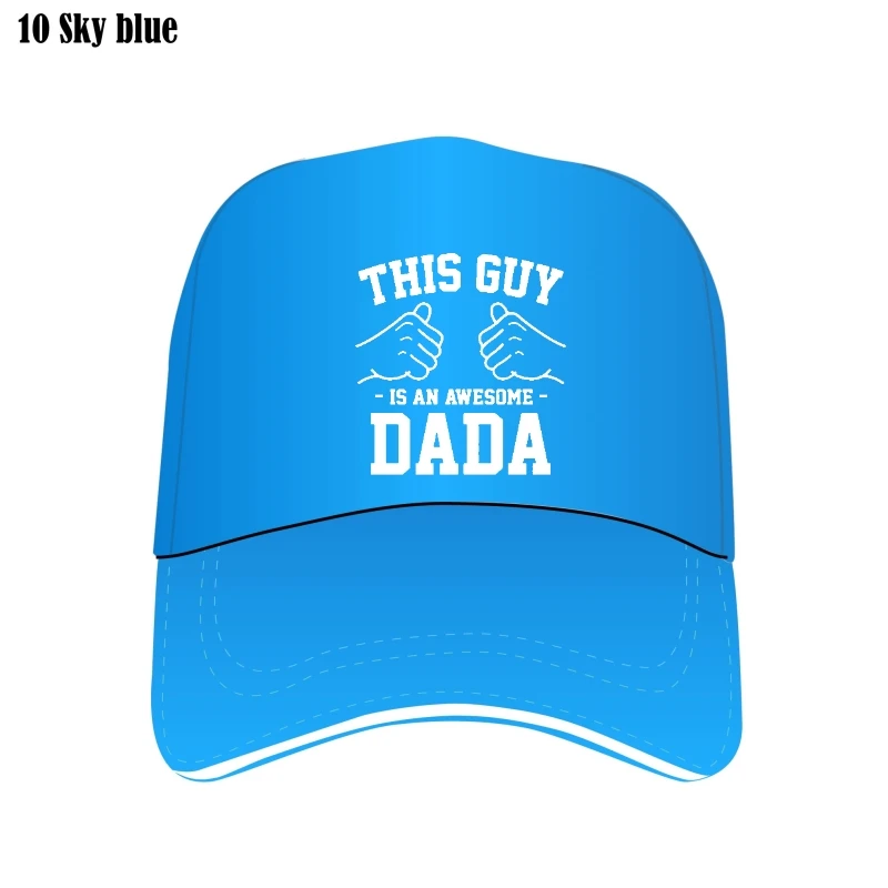 

This Guy Is An Awesome Dada Funny Dad Gift Ideas For Him Daddy Custom Hat Father Bill Hats Fathers Day Gifts Dad Baseball Cap