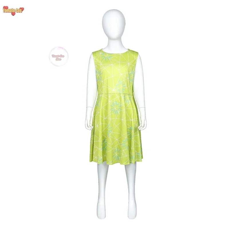 Костюм для косплея с изнутри из фильма костюм зеленое платье юбка взрослых