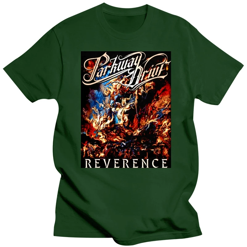 Фото Мужская хлопковая футболка с круглым вырезом Parkway Drive Reverence №5