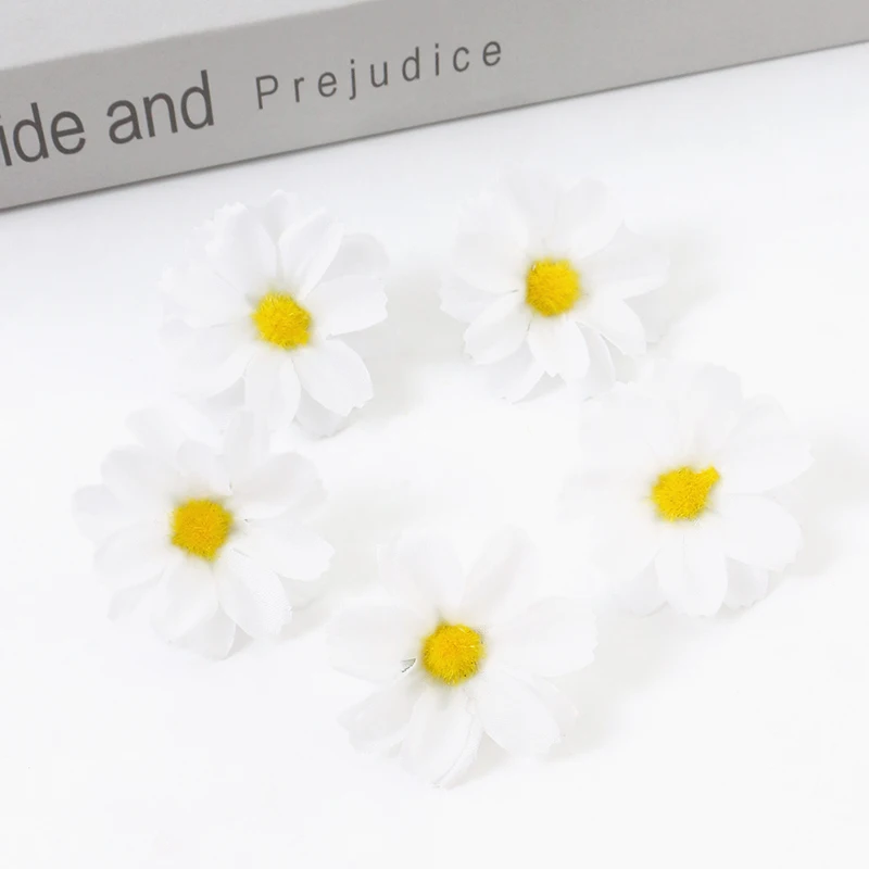 

Искусственные шелковые ромашки 30/50/100 шт.