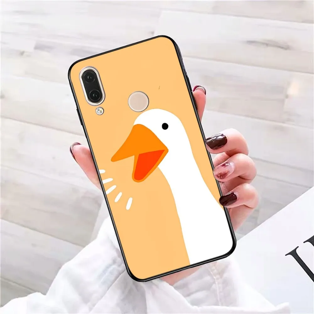 Goose Duck Cute Phone Case For Redmi 5 6 7 8 9 10 Plus Pro 6 7 8 9 A GO K20 K30 K40 Pro Plus F3 Fundas