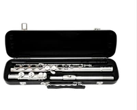 flutes belsona 200 series student flute offset g c foot silver plated body foot and head joints offset g c foot