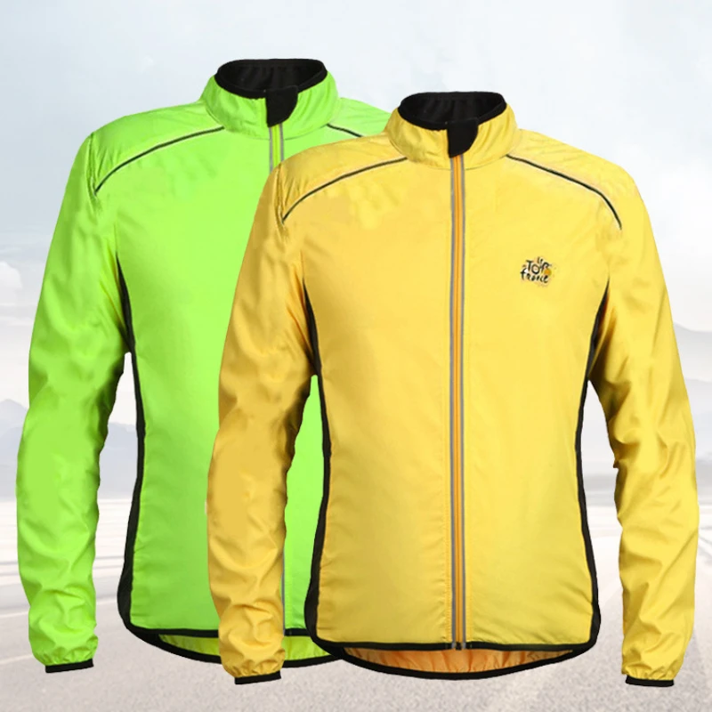 

Jacket Men Outdoor Cycling Jackets Breathable Quick Dry Sports Jacket Windshield Bike Riding Clothes Fashion Men Windbreaker
