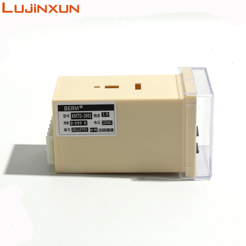 Фото LUJINXUN XMTD-2001 Цифровой дисплей Контроллер температуры Термостат K/E/PT100 Тип Входной термостат 0-399C 600C 999C №3