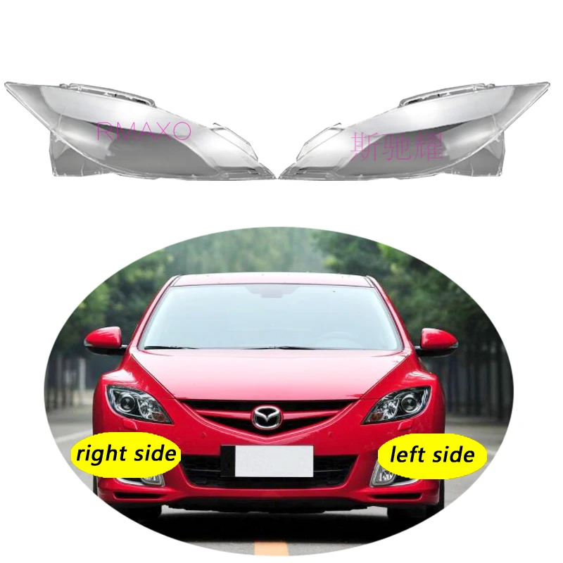 

Use For Mazda 6 2006-2012 Transparent Headlamp Cover Lamp Shade Front Headlight Shell Lampshade Lens shell