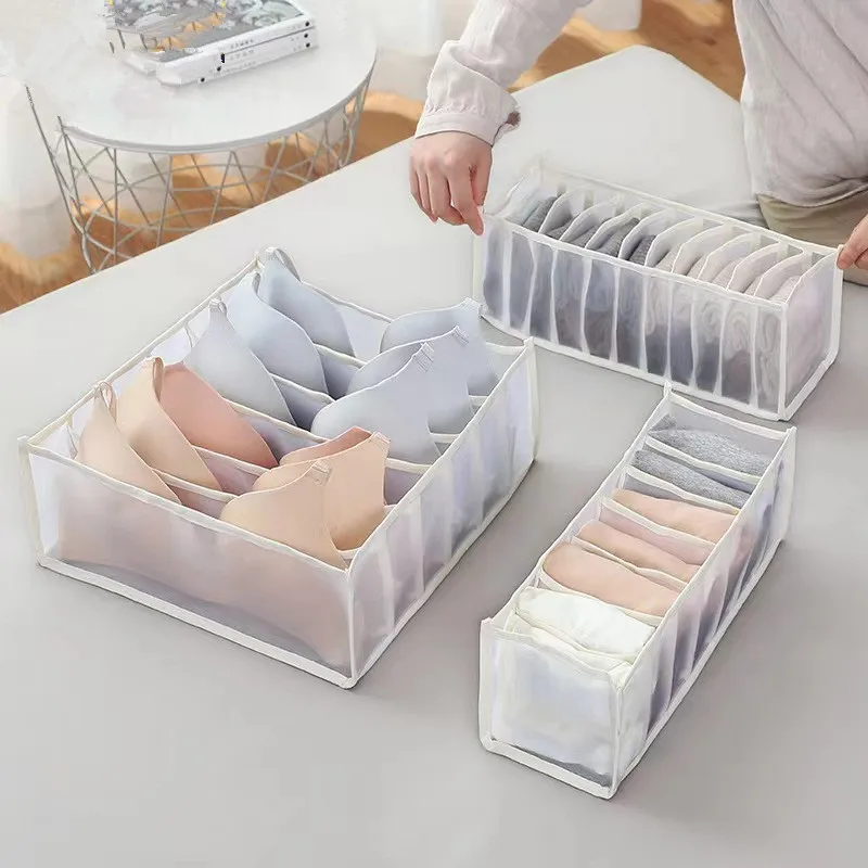 

Underwear Bra Sock Storage Organizer Pant Clothes Drawers Storage Box Wardrobe Divided Storage Bag Drawer Layered Organizing Bag