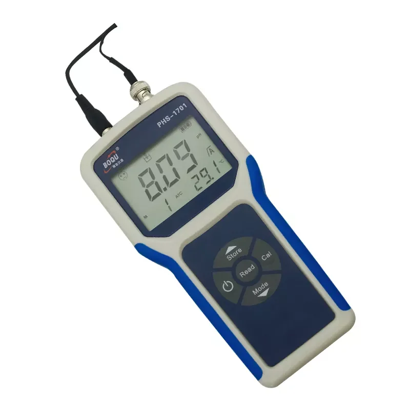

portable high quality water digital online ph and temperature meter