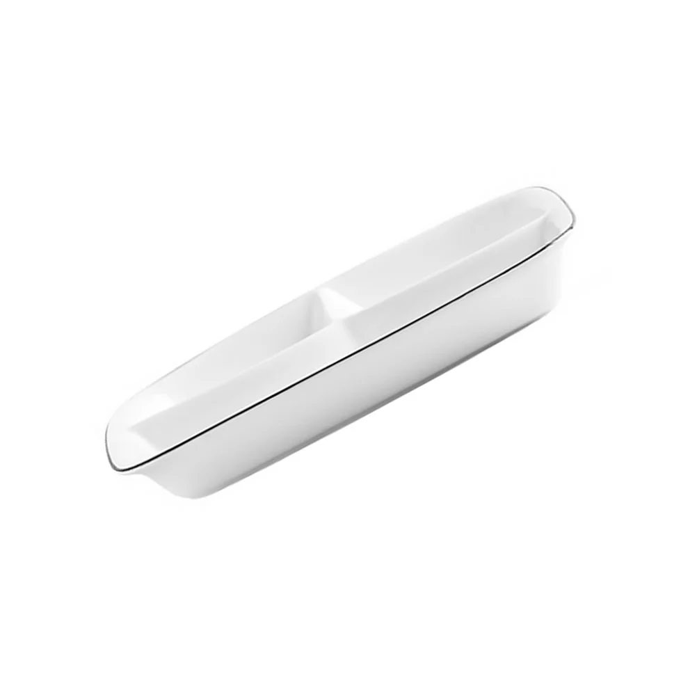

Kids Stainless Steel Utensils Ceramic Divided Dish Plate Plates Dishes Cutlery Set Compartment