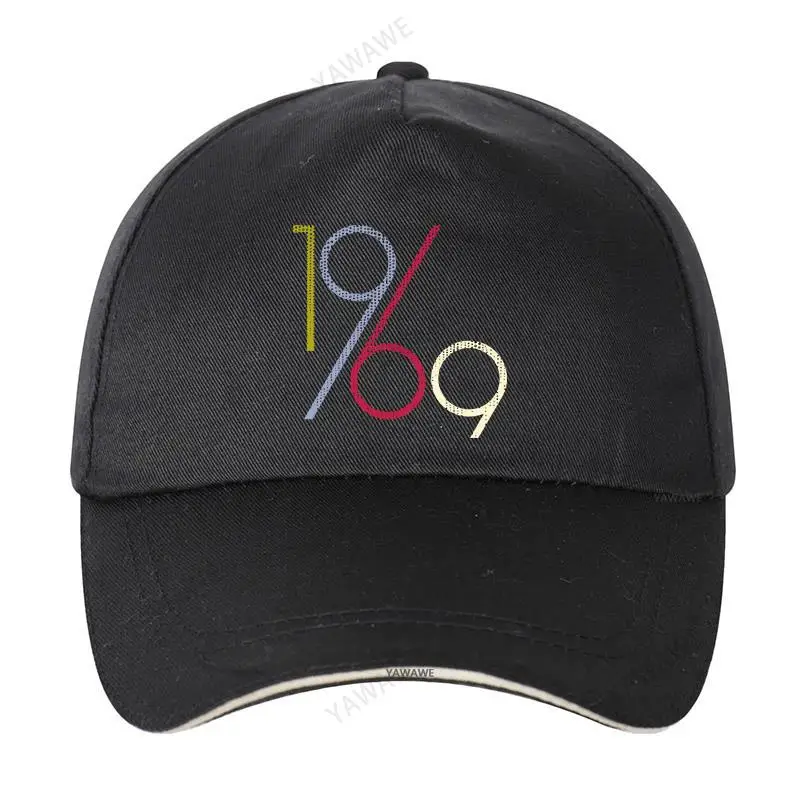 

Men Outdoor Snapback Hats Boyfriend Cap 1969 Cotton Baseball Caps free shipping