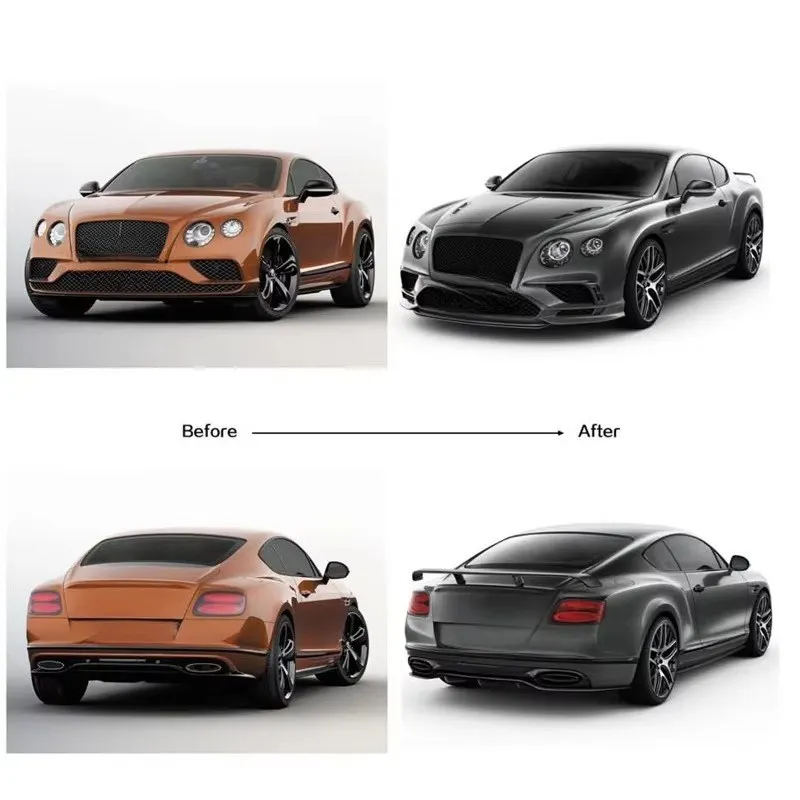 Фото Для Continental GT 16-19: Модифицированный обвес Super Sport (комплект для тюнинга) №3