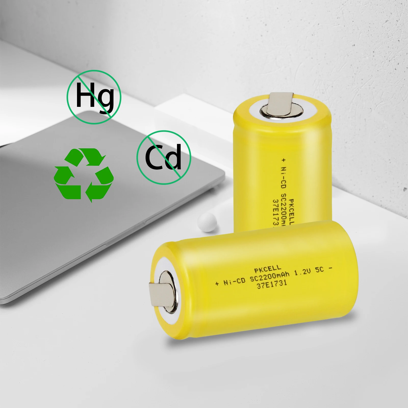 Аккумуляторная батарея PKCELL Sub C 1 2 в 2200 мАч 20 шт