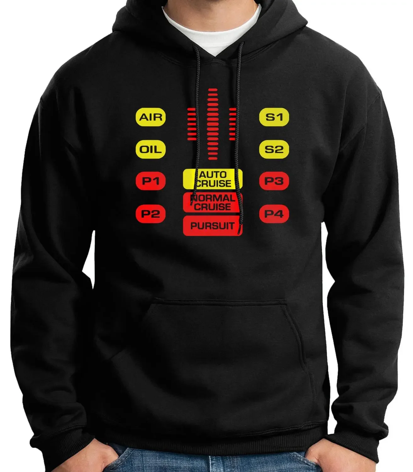 

Hoodies men-Knight -control panel