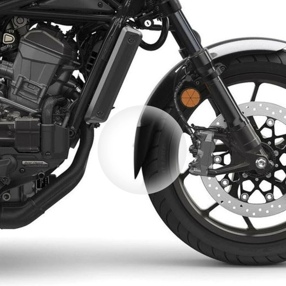 Фото Для мотоцикла HONDA REBEL CMX 1100: Аксессуары, удлинитель переднего крыла, брызговик, защита от брызг, грязезащитный щиток №3