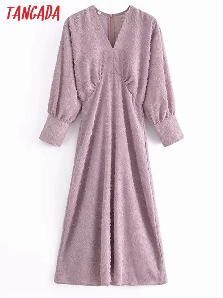 

Платье женское с длинным рукавом, цветочным принтом и подкладкой