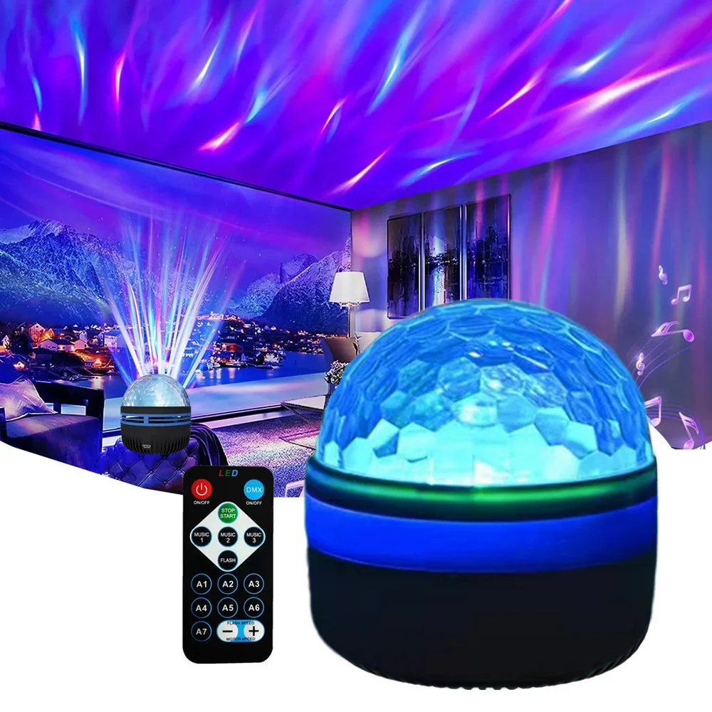 Галактический Спиральный Светодиодный Ночник Проектор Звездного Неба