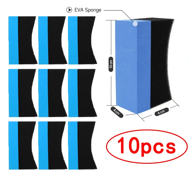 

Губка для чистки колес автомобиля, щетка для мытья шин, стеклоочиститель, всасывающая воду, губка, воск, полировка шин, щетки, инструменты, аксессуары для автомойки, 10 шт.