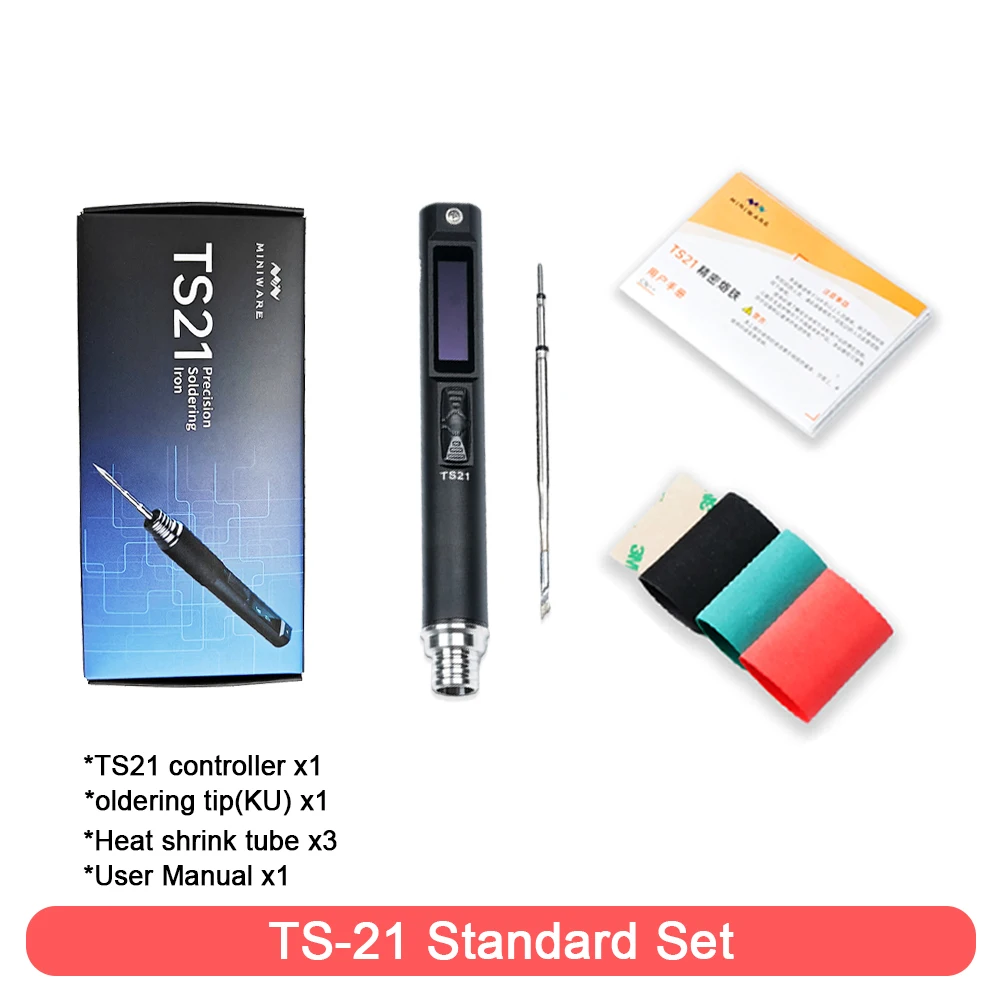 

Портативный паяльник MINIWARE TS21 100 Вт