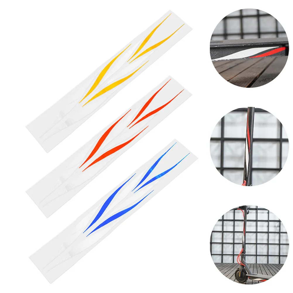 

E-Scooter Reflective Decorative Protection Sticker For Xiaomi M365/Pro Electric Scooter PVC Waterproof Stickers Cycling Parts