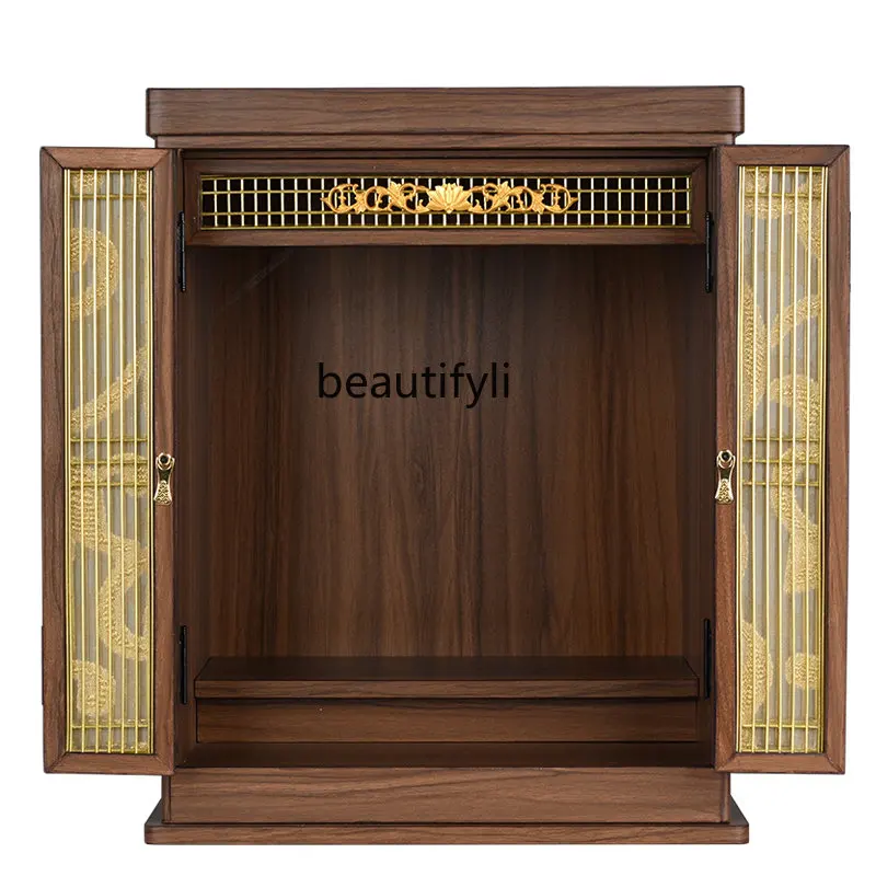 ZqBuddha Нишевый домашний современный минималистичный алтарь Будда Шкаф для