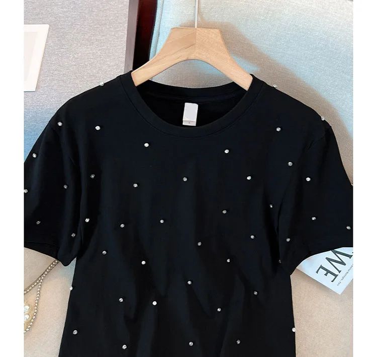 Женская блузка с коротким рукавом белая черная розовая свободного покроя