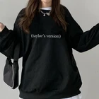 Толстовка tayпри версии, толстовка с капюшоном для женщин и мужчин, пуловер в стиле Харадзюку, уличная одежда, повседневный женский топ, Женское пальто