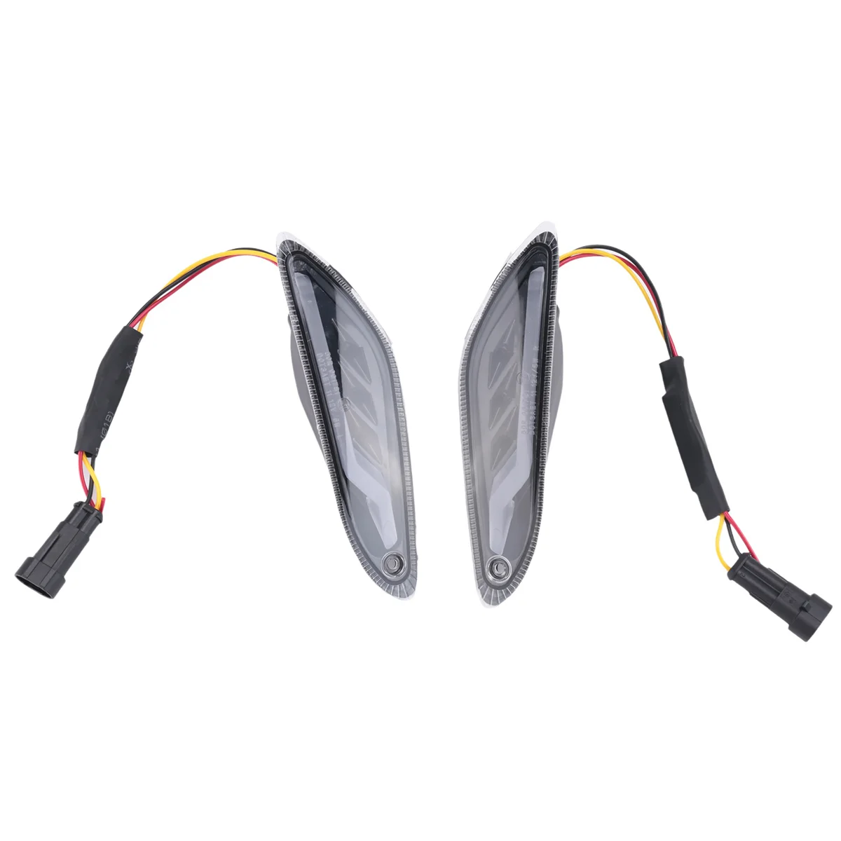 Мотоциклетные передние и задние поворотные сигналы блики для дневных ходовых