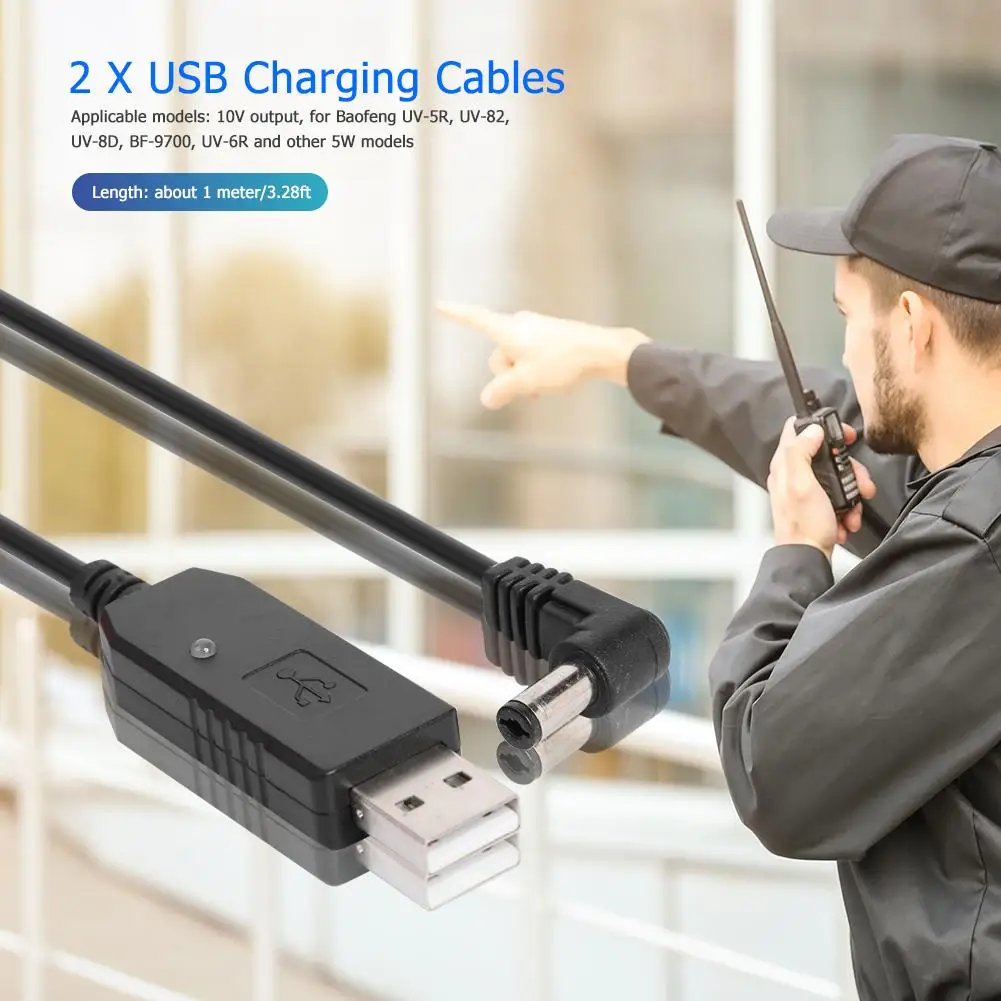 2 шт. USB-кабели для зарядки 1 м 5 В до 10 |