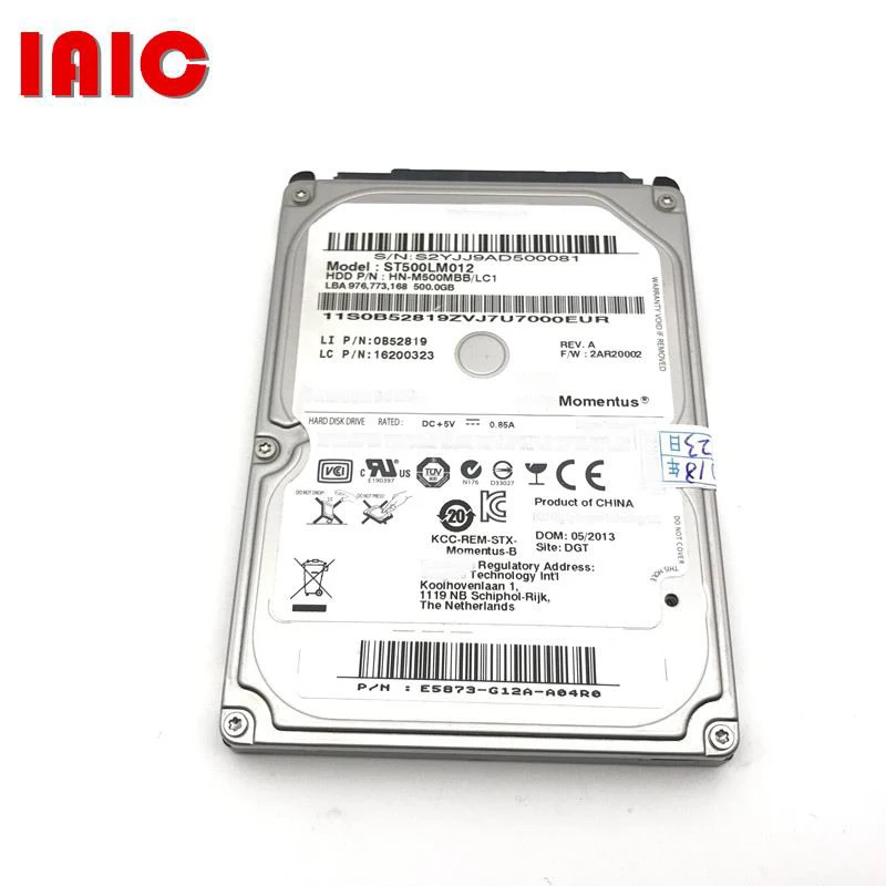 

100% новый в коробке 3 года гарантии ST500LM012 500G 2,5 дюйма SATA требуется больше фото под углом, пожалуйста, свяжитесь со мной