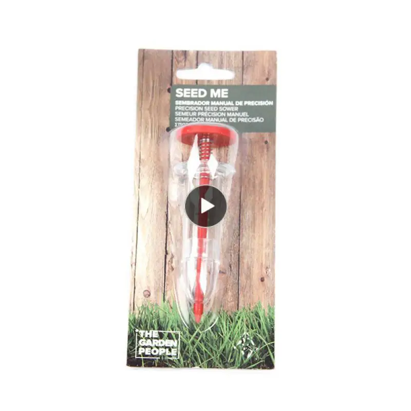 

Healthy Seeder Tray Transparent Planter Seedling Raised Simple Manual Planter Accessories Safe Gardening Supplies Quickly Seeder