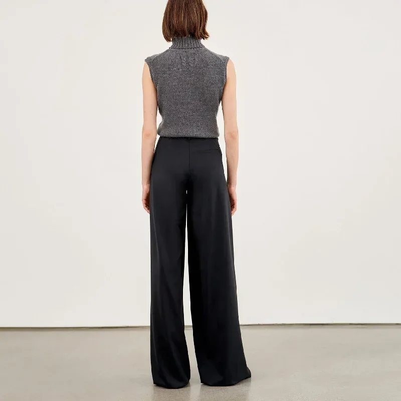 KH @ IT * E-Широкие брюки для женщин Высокие повседневные Подметальные костюмы