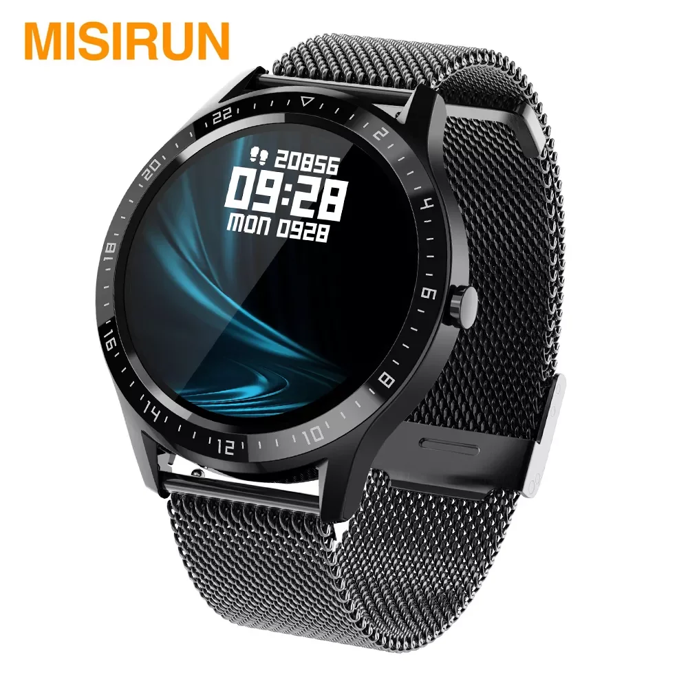 

MISIRUN S28 Smartwatch Men Call Smart Watch For Android IOS Custom Dial 1.28 Inch 30 days Long Standby G20 Pro VS LF26
