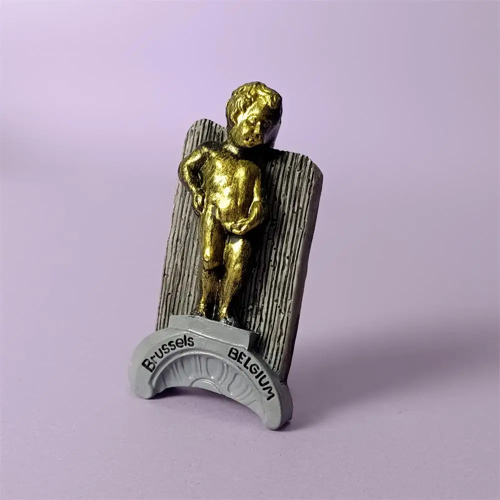 Europe Belgium Luxembourg Denmark Fridge Magnet Personalized Tourist Attractions Magnetick Refrigerator Stickers