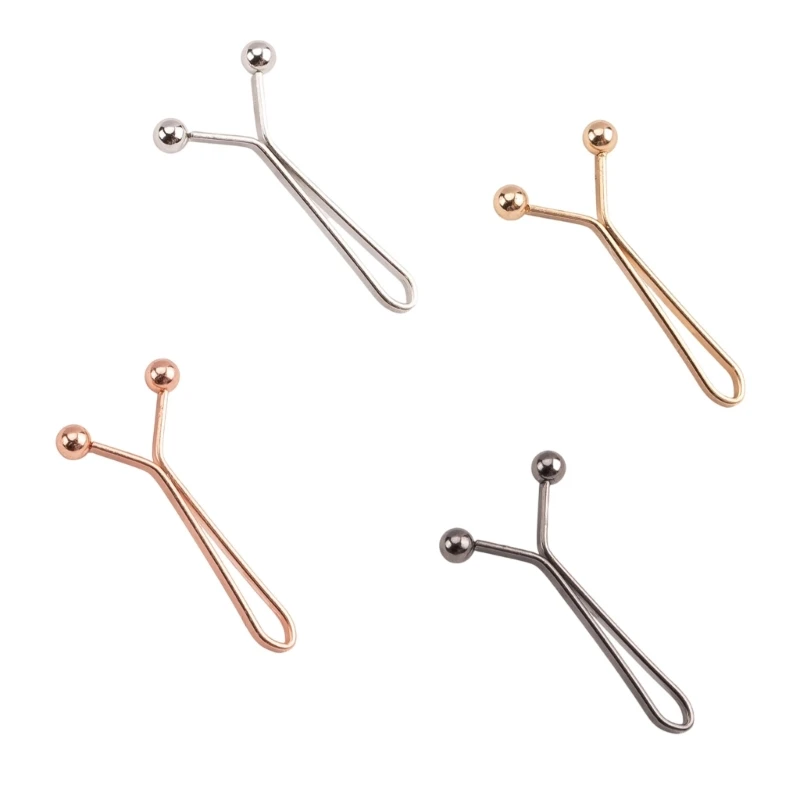 3 упаковки затягивающие пояс свободные джинсы брюки зажимы пара пряжек для