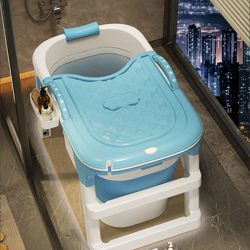 

Shower Pool Inflatable Bathtubs Portable Hydromassager for Feet Bath Tub Foot Travel Piscina Inflavel Bathroom Showers DX50YT