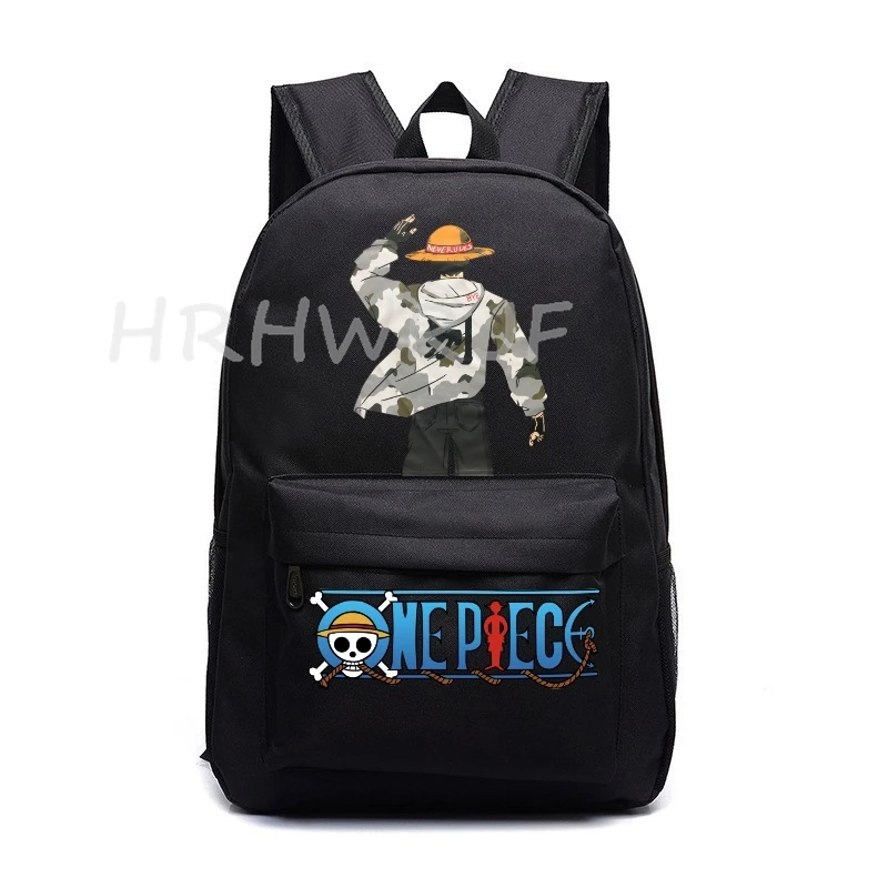 Школьный рюкзак ONE PIECE Monkey D Luffy для подростков, нейлоновый рюкзак для девочек, милый женский рюкзак для ноутбука, дорожная сумка, вместительный рюкзак для книг, унисекс (art.: 3920db82d1970) - 3920db82d1970