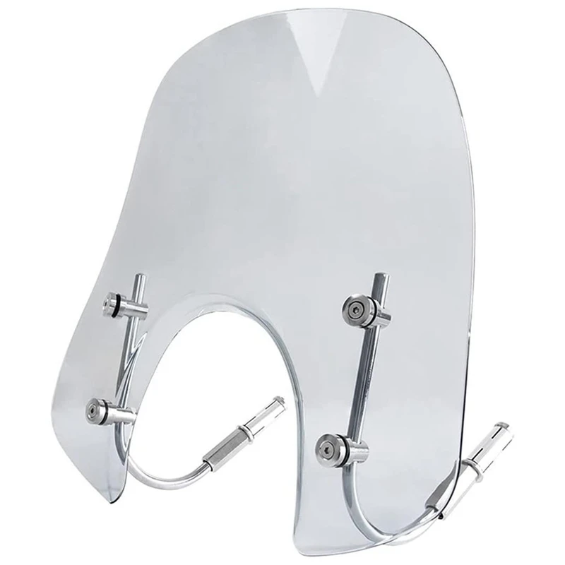 

Motorcycle Scooter Windscreen Windshield Fly Screen Deflector Protector For Piaggio Vespa