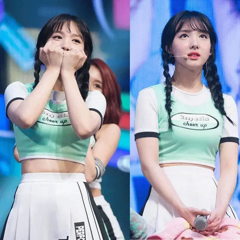 Kpop Idol наряд хип-хоп черлидинг танец для взрослых женщин джазовый сексуальный