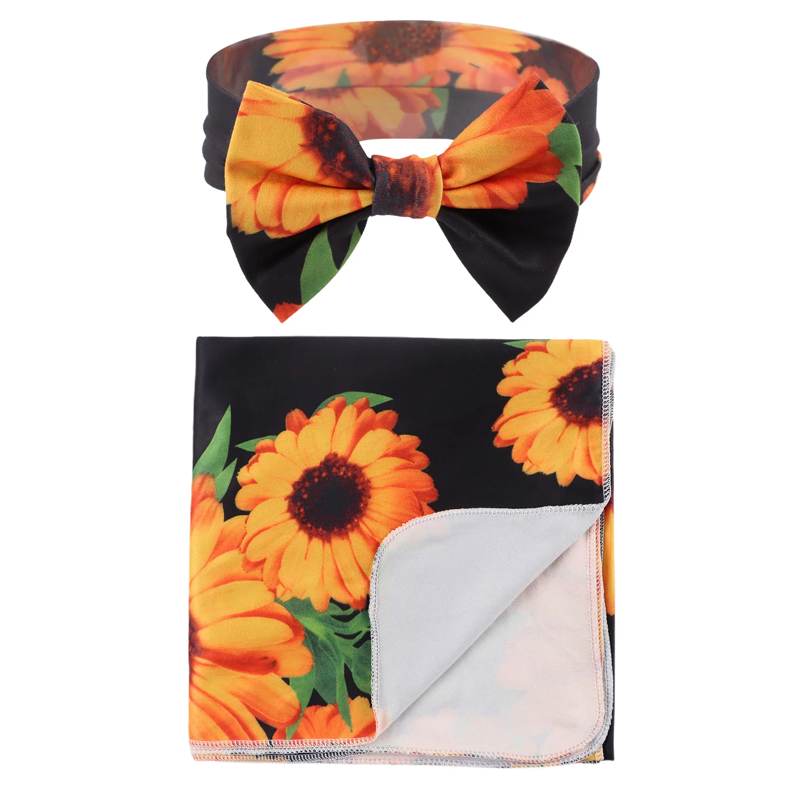 

Повязка на голову для новорожденных девочек 0-6 месяцев