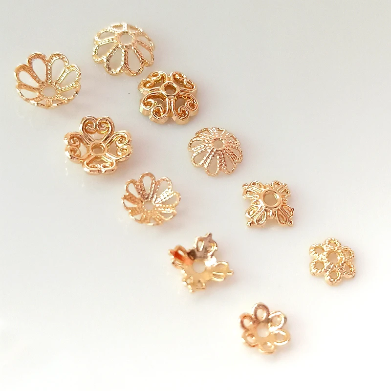 

20 шт., медные бусины-держатели для браслетов