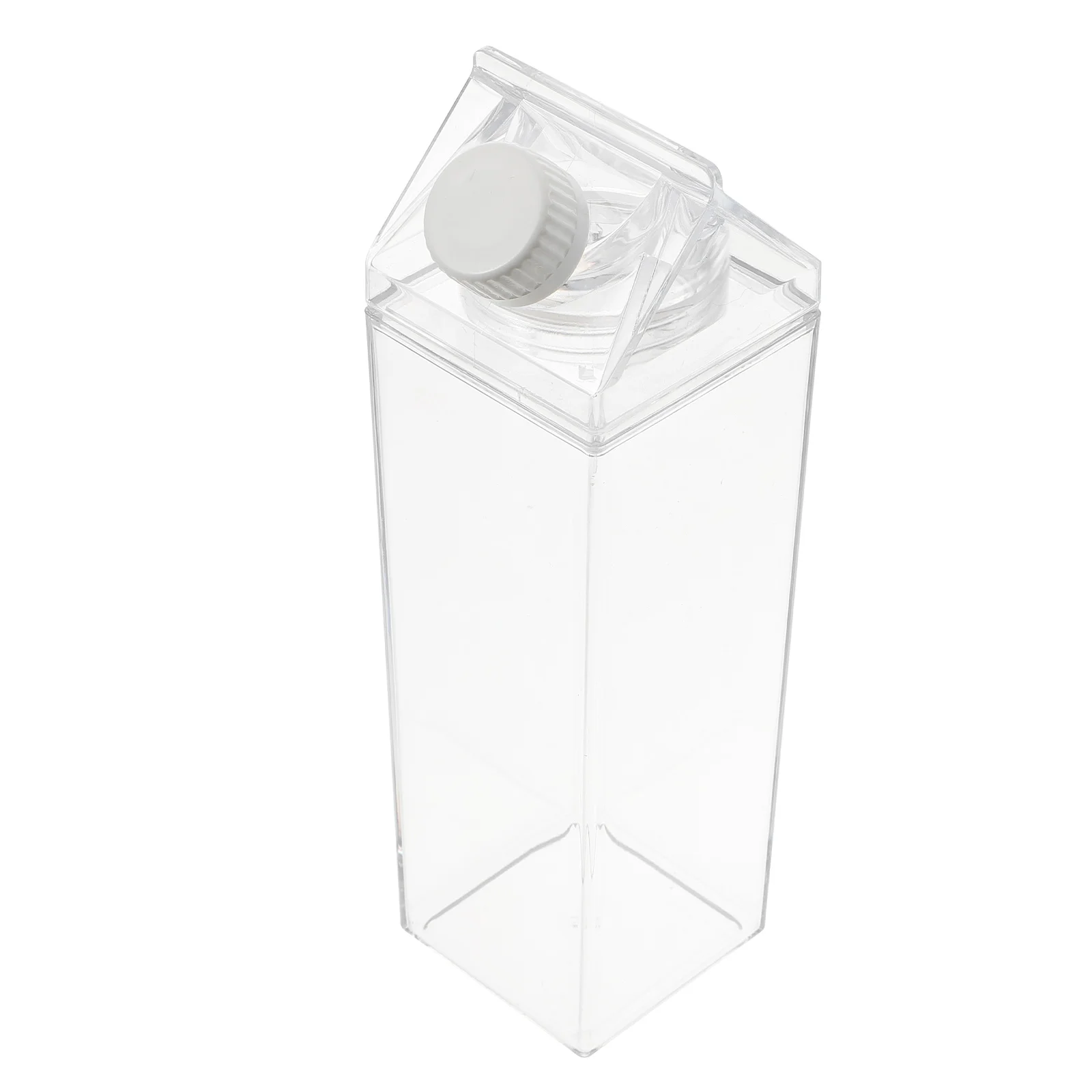 

Bottlecarton Water Bottles Reusablesquare Drinkcontainer Clear Outdoor Style Box Portable Jug Beverage Transparent Proof Leak